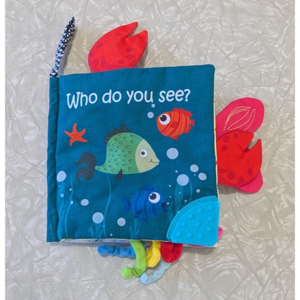Who Do You See Fabric Baby Ocean‎ Book
